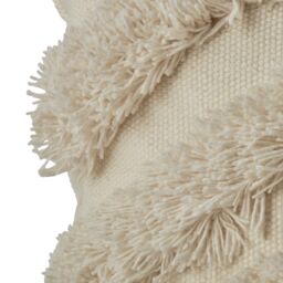 Natural Geometric Embroidered Effect Indoor Cushion, (L)50Cm X (W)30Cm - thumbnail 3