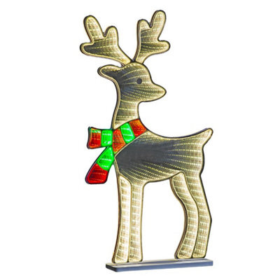 The Christmas Workshop Reindeer Infinity Light