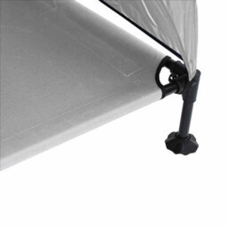 Walplus Silver Grey Raised Dog Bed With Removable Roof Fabric And Steel 127X81X108Cm - thumbnail 8