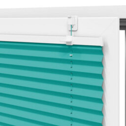 Berkfield Pleated Blind Petrol Green 85X200 Cm Fabric Width 84.4 Cm Polyester - thumbnail 9