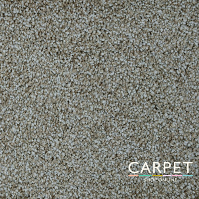 Carpet Shop Online Havana Dune Beige Saxony Carpet 3.5M X 4M - image 1