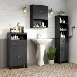 Bathroom Storage Cabinet Floor Standing Organizer Unit - thumbnail 6
