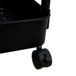 41X30X76Cm Multi-Tier Trolley On Wheels Kitchen Storage Utility Cart With Shelves Rolling - thumbnail 3
