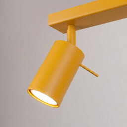 Sollux Lighting Ring Steel Yellow 2 Lights Modern Ceiling Lamps - thumbnail 6