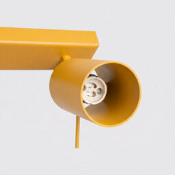 Sollux Lighting Ring Steel Yellow 2 Lights Modern Ceiling Lamps - thumbnail 5