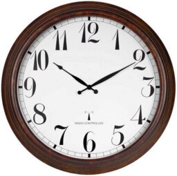 Primrose Outdoor Garden Wall Clock Perfect Time Radio Controlled 57.5Cm - thumbnail 1