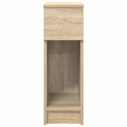 Berkfield Bedside Cabinet With Drawer Sonoma Oak 20X36X60 Cm - thumbnail 4