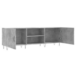 Berkfield Sturdy Tv Cabinet Concrete Grey 150X30X50 Cm Engineered Wood - thumbnail 6