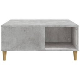 Berkfield Coffee Table Concrete Grey 80X80X36.5 Cm Engineered Wood - thumbnail 6
