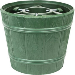 Round Planet Christmas Tree Stand With Water Reservoir Greeen Small - thumbnail 2