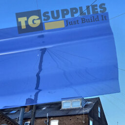 Pack Of 8 - High Impact Sunruf Translucent Pvc Corrugated Greca Box Profile Roofing Sheets 2440mm - 8Ft - thumbnail 4
