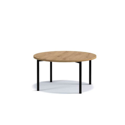 Arte Add Warmth To Your Living Space With The Sigma C Coffee Table (800mm X 450mm X 800mm) In Oak Artisan - image 1