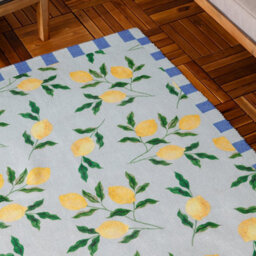 furn. Furn Lemons Printed Outdoor Rug, Blue, 120 X 170Cm - thumbnail 3
