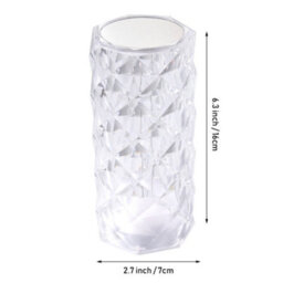 Thehotsale Acrylic Crystal Diamond Rgb Dimmable Led Table Lamp With Remote Control, 16Cm H - thumbnail 9