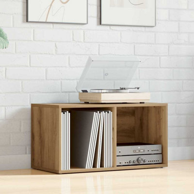 Walplus Lp Storage Box Artisan Oak 69.5X34X36 Cm Engineered Wood - image 1