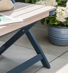 Norfolk Leisure Florenity Folding Bench - thumbnail 4