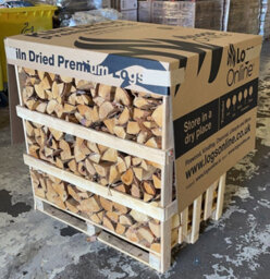Fire Guru Giant Crate Kiln Dried Oak Firewood Logs 1M3 - thumbnail 4