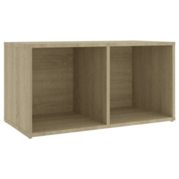 Berkfield Tv Cabinets 2 Pcs Sonoma Oak 72X35X36.5 Cm Engineered Wood - thumbnail 4