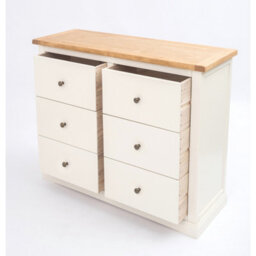 Cabinet Bits Castelli 6 Drawer Chest Of Drawers Brass Knob - thumbnail 4