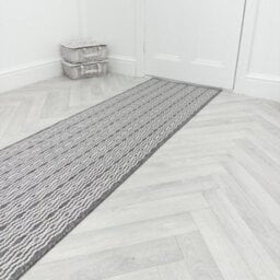 Cable Indoor/outdoor Hallway Runner Rug - Durable, Reversible & Hardwearing Carpet For Home Or Garden - thumbnail 4
