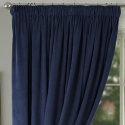 Luxury Living Montreal Taped Top Navy Curtains - thumbnail 2