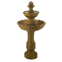 Smart Garden Solar Kingsbury 3 Tier Garden Water Feature Fountain Bird Bath - thumbnail 2