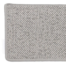 Floordirekt Sisal Look Self Adhesive Edged Soft Sisal Stair Tread Mat For Indoor Stairs Rectangular Silver 23.5 X 65 Cm - thumbnail 3