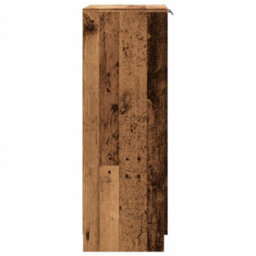 Berkfield Shoe Cabinet Old Wood 59X35X100.5 Cm Engineered Wood - thumbnail 6