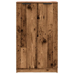 Berkfield Shoe Cabinet Old Wood 59X35X100.5 Cm Engineered Wood - thumbnail 4