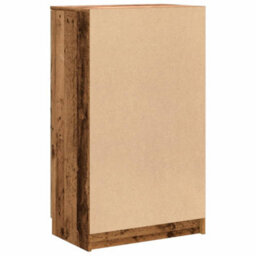 Berkfield Shoe Cabinet Old Wood 59X35X100.5 Cm Engineered Wood - thumbnail 7