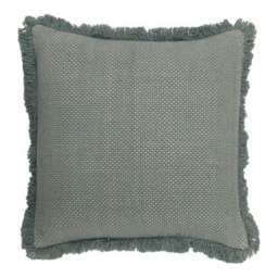 Furn. Sienna 100% Cotton Fringed Cushion Cover - thumbnail 1