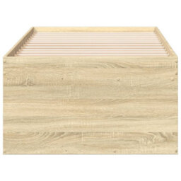 Berkfield Daybed With Drawers Without Mattress Sonoma Oak 100X200 Cm - thumbnail 5