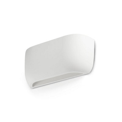 Luminosa Lighting Luminosa Kappu Plaster Wall Lamp White 2X E14 - image 1