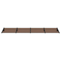 Walplus Door Canopy Black 396X90 Cm Polycarbonate - thumbnail 3