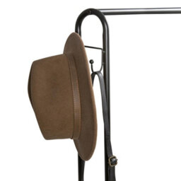 House Of Home Clothes Rack With 2 Shoe Shelves Rail For Coats Jackets 4 Hanging Storage Hooks Black - thumbnail 4