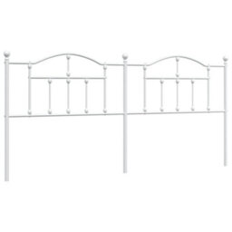 Berkfield Metal Headboard White 193 Cm - thumbnail 2