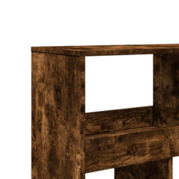 Berkfield Room Divider Smoked Oak100X33X187.5 Cm Engineered Wood - thumbnail 7