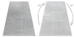 RugsX Carpet Balance 1921 Grey - Geometric, Structural, Glamour  180X270 Cm - thumbnail 2