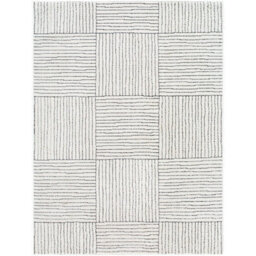 Livabliss Galey Alix Architect-Modern Ivory Brown Graphic High Pile Living Dining Bedroom Rug 80 X 220 Cm Easy Care, Non Shedding - thumbnail 1