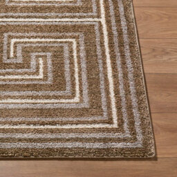 Livabliss La Luna-Global Brown Taupe Grey Graphic Living Dining Bedroom Rug 200 X 275 Cm Easy Care, Non Shedding - thumbnail 5
