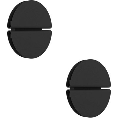 Loops 2 Pack Sleek Modern Design Black Led Wall Light For Indoor Home Illumination - image 1