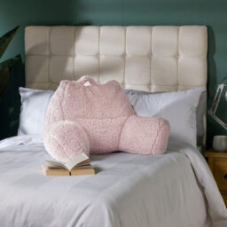 icon Fleece Reading Support Pillow - Dusk Pink - thumbnail 3