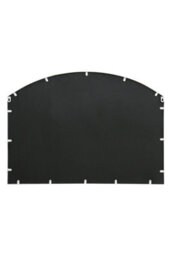 Mirroroutlet The Arcus White Framed Arched Wall Garden Mirror 90Cm X 65Cm - thumbnail 6