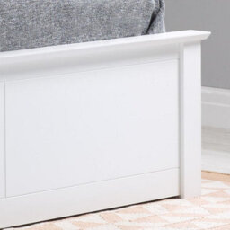 Single White Ottomam Bed 3Ft Storage Bed Frame Birlea Phoenix 90Cm - thumbnail 4