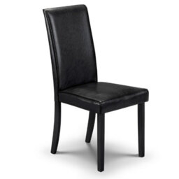 Oakham Kensington Elegant Black Dining Chairs - Set Of 2 - thumbnail 2
