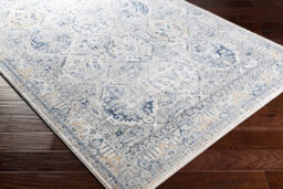 Livabliss Jolie-Vintage Grey Blue Ivory Brown Traditional Boho Living Dining Bedroom Rug 140 X 200 Cm Easy Care, Non Shedding - thumbnail 5