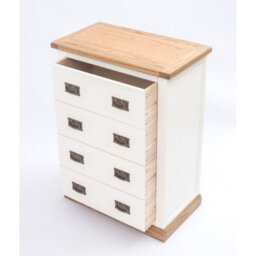 Cabinet Bits Tropea 4 Drawer Chest Of Drawers Bras Drop Handle - thumbnail 4