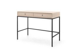 Arte Elegant Mono Desk H780mm W1040mm D500mm In Beige - Stylish Workspace Solution - thumbnail 3
