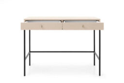 Arte Elegant Mono Desk H780mm W1040mm D500mm In Beige - Stylish Workspace Solution - thumbnail 2