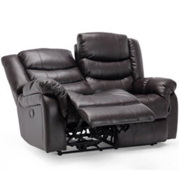More4Homes Seattle Electric Recliner Bonded Leather 2+3 Seater Sofa Set (Brown) - thumbnail 5